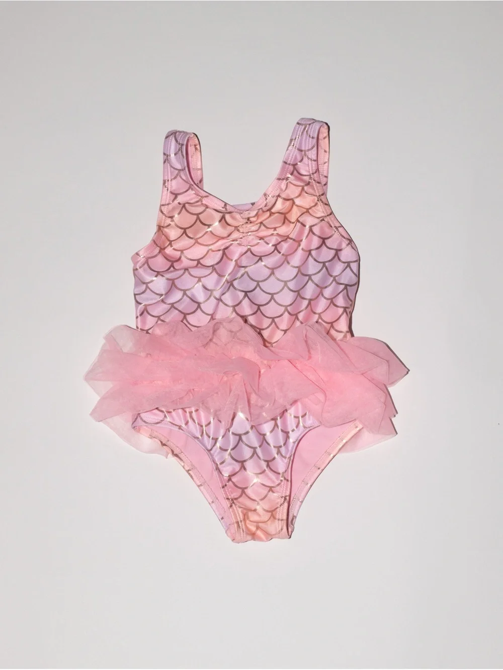 Wonder Nation Mermaid Tulle Tutu Swimsuit